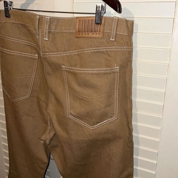 Code one brown denim jeans size 38 x 30 - Picture 7 of 7